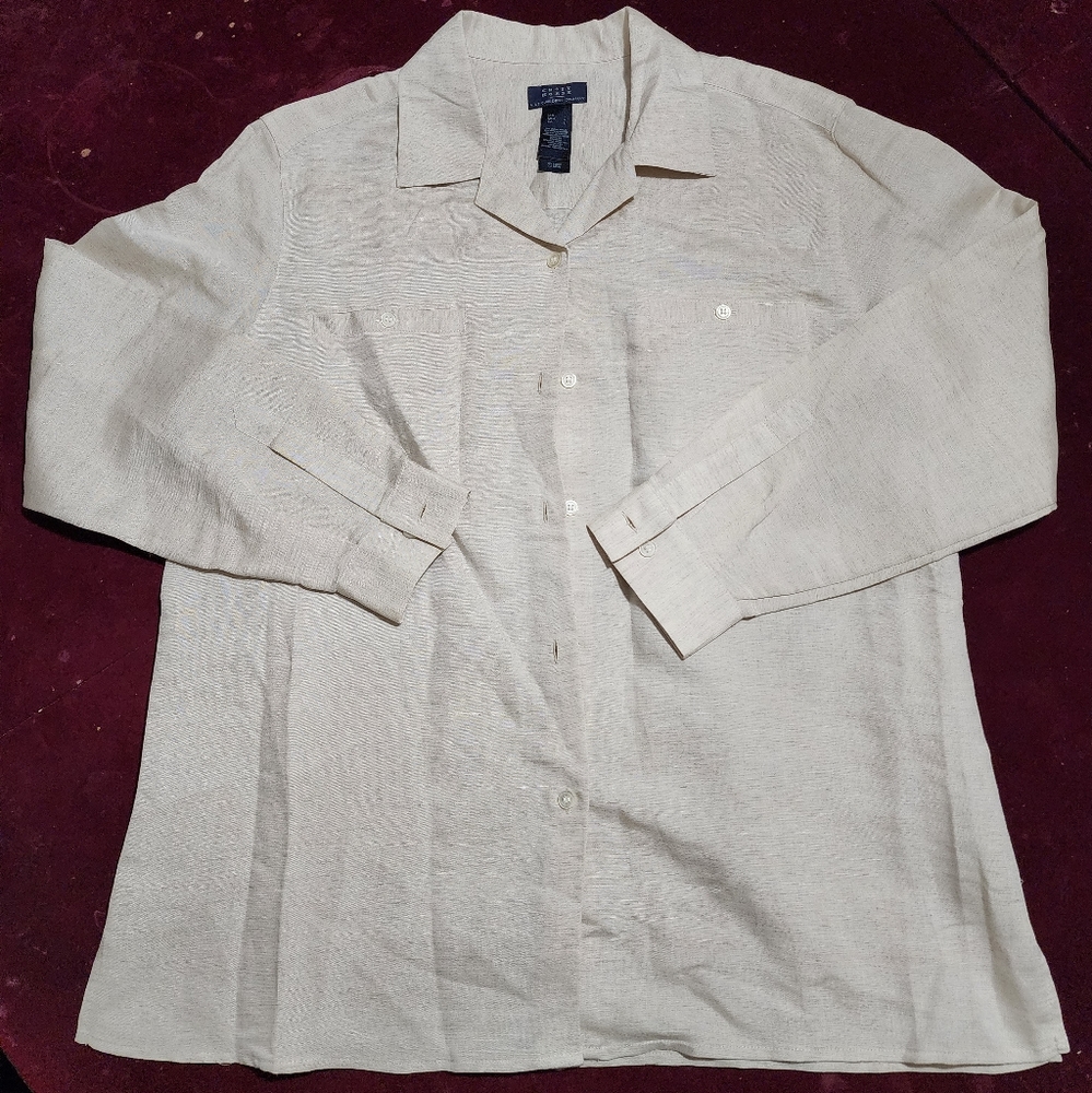 NWOT ... Crazy Horse button down shirt / blouse - Picture 3 of 10